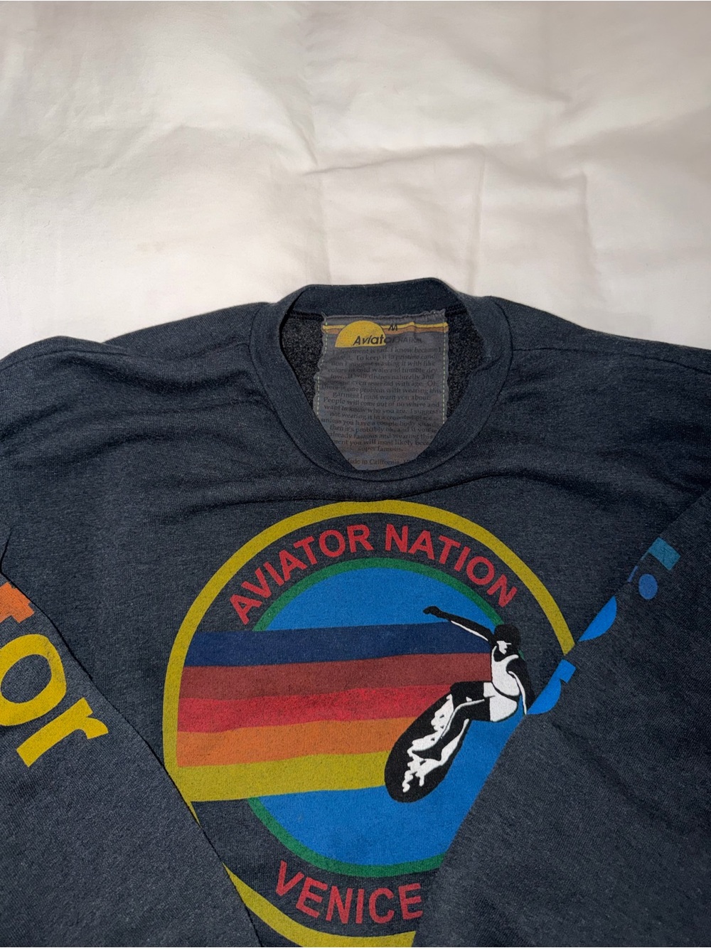 Aviator Nation blue crewneck - Picture 3 of 4